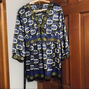 🔸3/$7 BUNDLE 🔸 Retro Silk Blouse